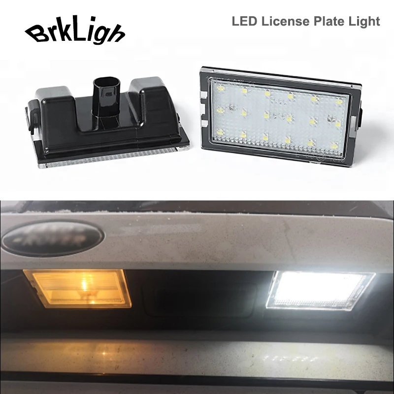 

2Pcs Canbus LED Number License Plate Lights Lamps Car Accessories For Land Rover Range Rover Sport Discover LR3 LR4 Freelander