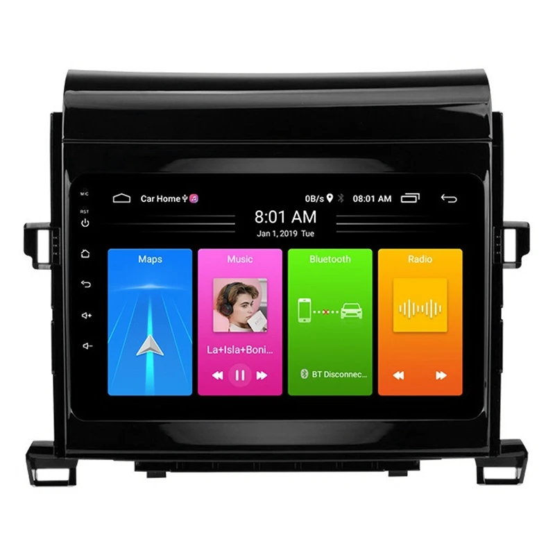 9 дюймов Android 10 HD Автомобильный MP5-плеер стерео радио 2 + 16 Гб Wifi Bluetooth GPS навигация