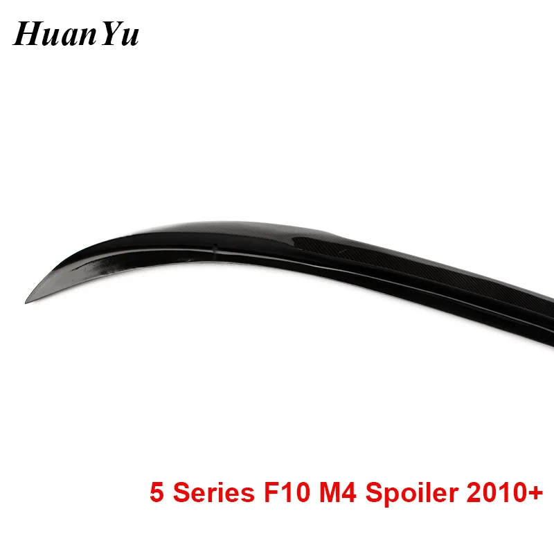 F10 F18 M5 спойлер для багажника из углеродного волокна M4 Style Ducktail BMW 5 Series Duck губ Boot Wings