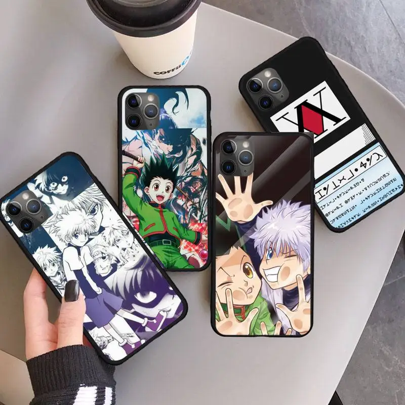 

Hunter x Hunter HXH Anime Phone Case for iPhone 11 12 pro XS MAX 8 7 6 6S Plus X 5S SE 2020 XR mini