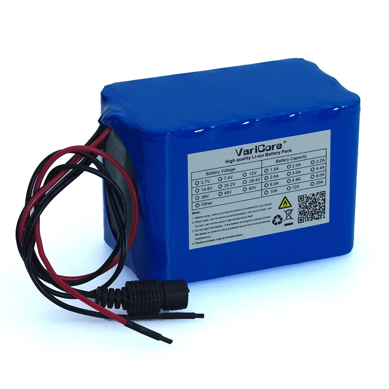 VariCore новая защита большой емкости 12 V 10Ah 18650 литиевая аккумуляторная батарея 12v 10000 mAh Емкость с BMS