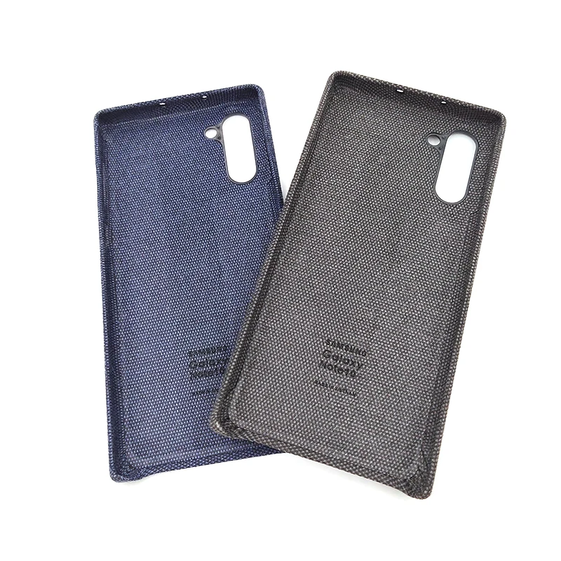 Тканевый чехол для Samsung Note 10 Plus ультратонкий кожаный защитный Galaxy тканевый |