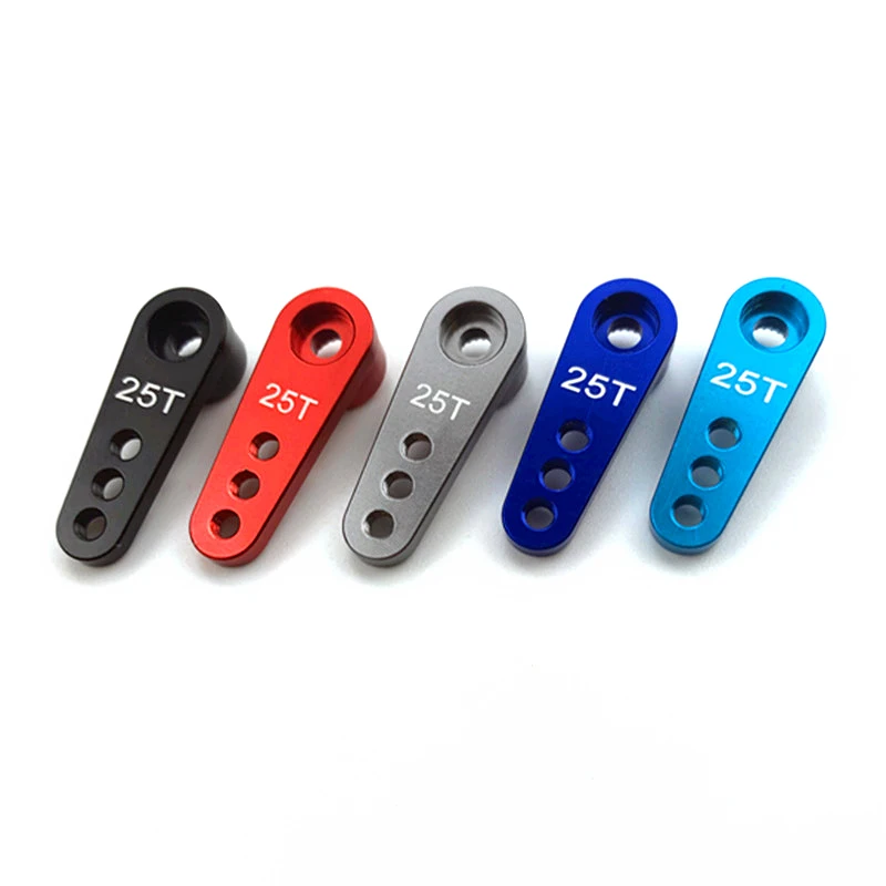 

1pcs 25T Aluminium RC Servo Arm Horn Rocker RC Car Models Digital Servo Horn Arm for MG996 MG995 RC Model Motor Accessories