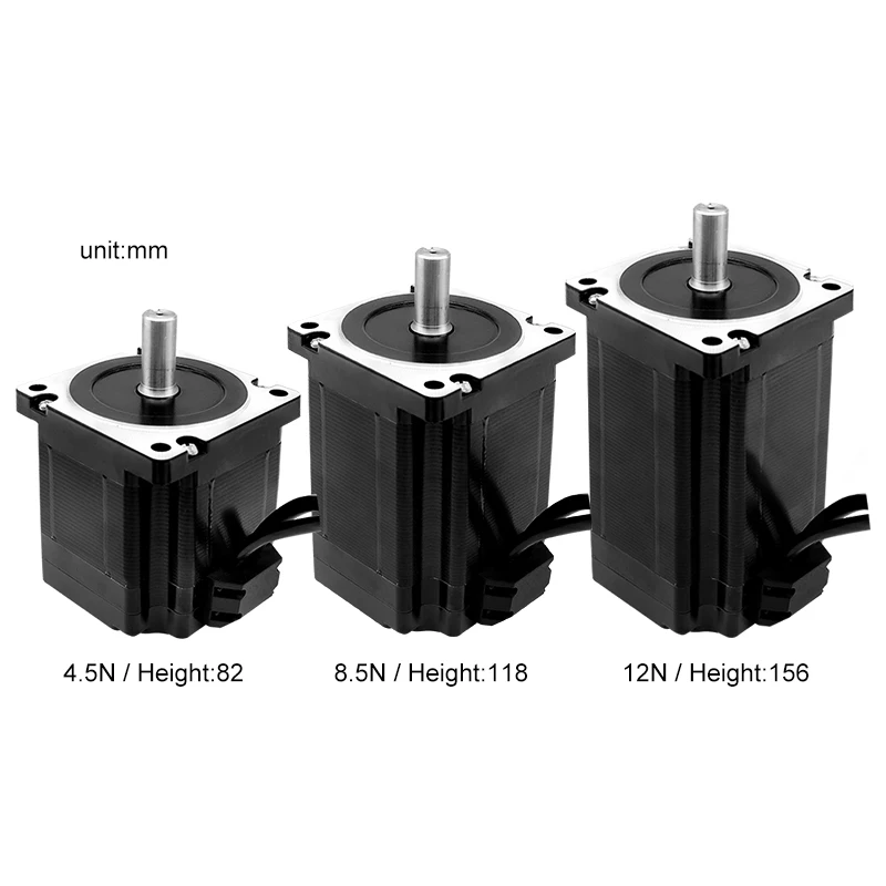 Шаговый двигатель Nema 34 с замкнутым контуром 12 5n 8 4 DC мотор драйвером HBS860H и блоком