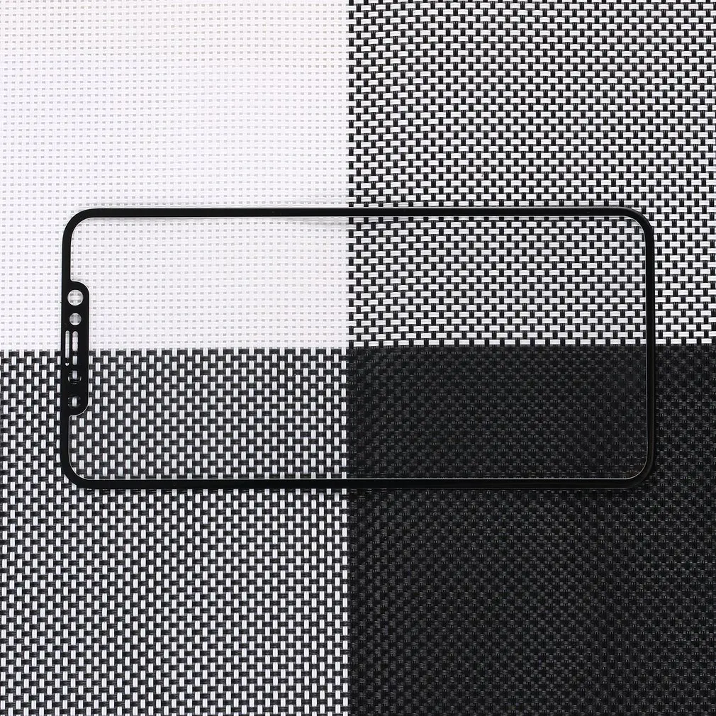 Фото 3D мягкий край черная стальная пленка защита от царапин стеклянная 9H Peep-Proof для iPhone 3D мягкий край черная стальная пленка защита от царапин стеклянная 9H Peep-Proof для iPhone