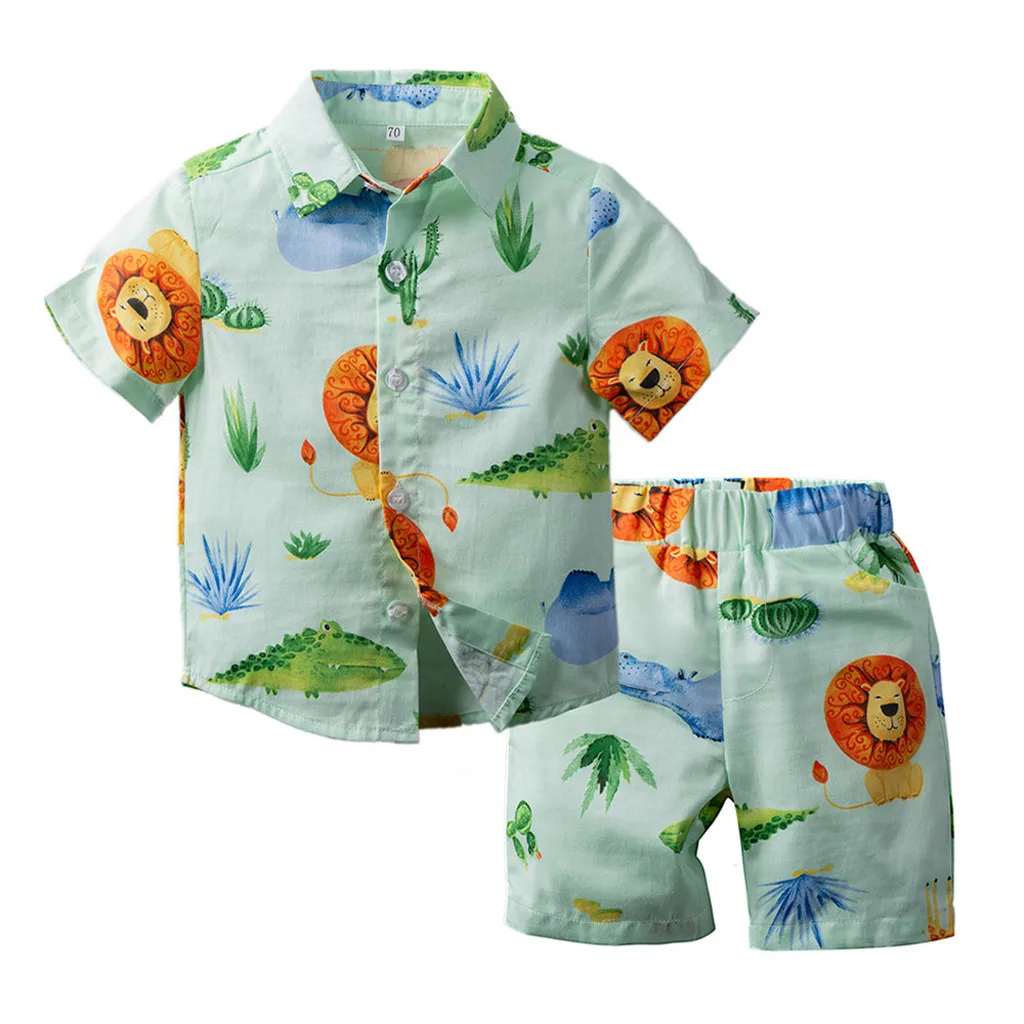 Одежда для новорожденных мальчиков летняя рубашка джентльмена с рисунком топы +