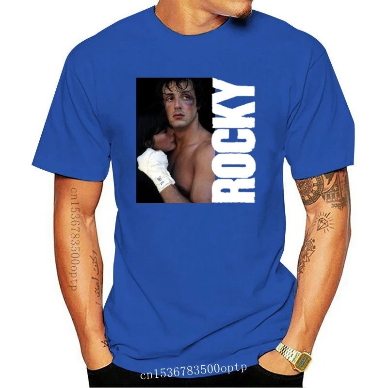 

New Rocky Movie PAINTED ROCKY Portait Adrian Juniors Cap Sleeve T-Shirt