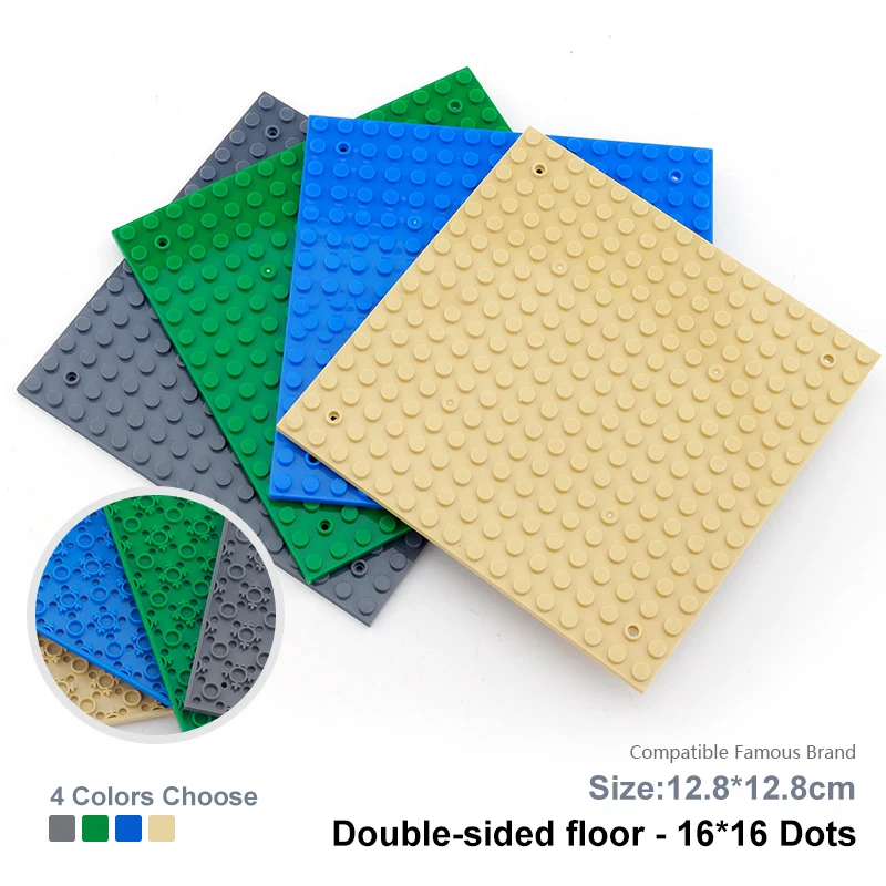 5 цветов 16*16 маленькие точки двухсторонняя Базовая пластина для маленьких