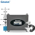 Lintratek GSM 2G 3G 4G усилитель сигнала 900 1800 2100 2600 МГц ретранслятор сигнала мобильного телефона 4G 1800 2600 3G 2100 однодиапазонный полный комплект