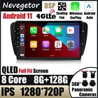 Автомагнитола 2 din Android 11 8 + 128G для Seat Ibiza 6j 2009 - 2013 2010 Carplay 4G Автомобильный мультимедийный GPS 2din Авторадио