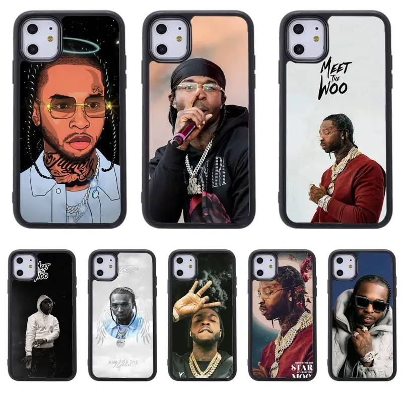

American Rapper Pop Smoke Phone Case For Samsung S8 S9 S10 S20 plus 5G lite note 20 ultra PC nax fundas cover