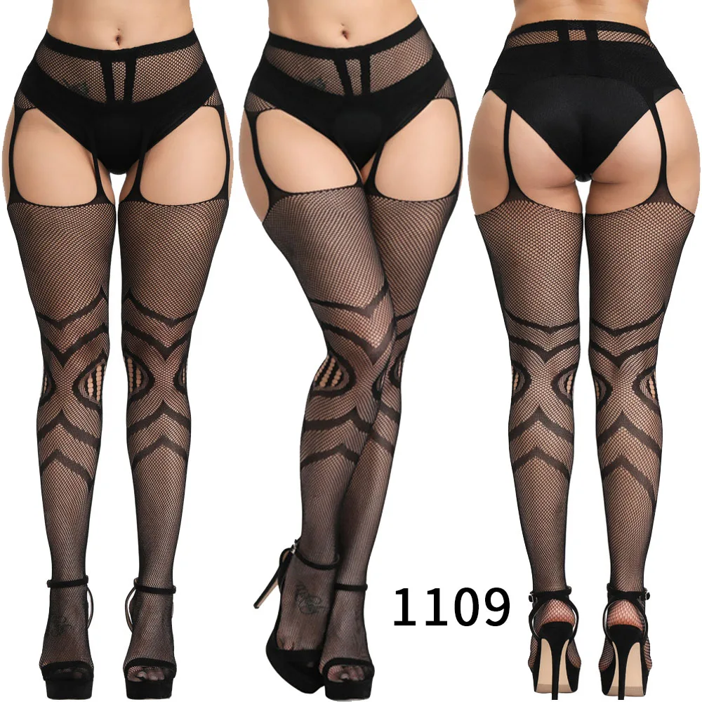 Новинка 2020 женские сексуальные чулки нижнее белье полосатые кружевные