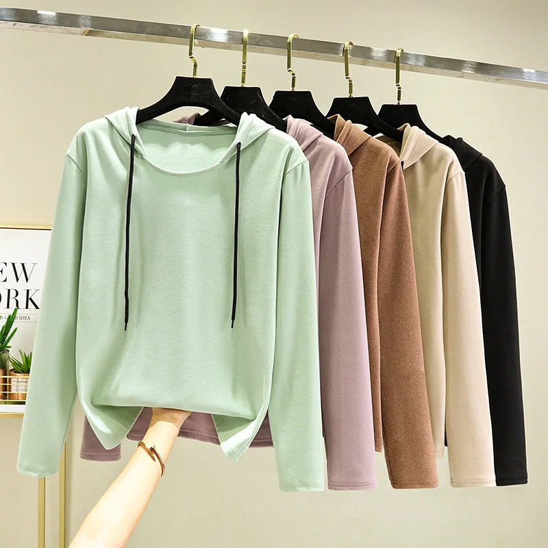 

Hoodies Sweatshirts Fashion Solid color Long Sleeve Autumn Winter Hoodie Popular Casual Wearing Casual Tops