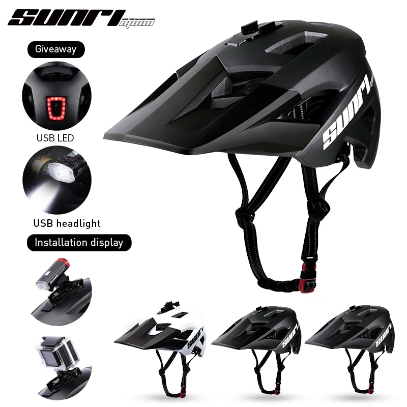 

SUNRIMOON Ultralight Road MTB Bicycle Riding Helmet casco de ciclismo.casco mtb.casco bicicleta Outdoor Sports Equipment Helmet