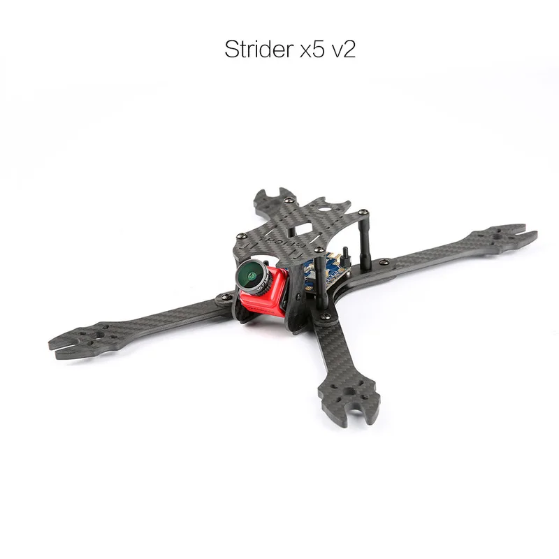 Растягивающаяся рамка IFlight из углеродного волокна X Strider X5 V2 230 мм FPV с 4 ручкой
