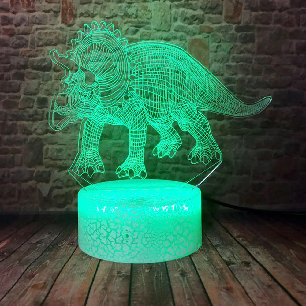 Игрушки динозавра Дикая жизнь Triceratops дракон модель фигурки дети мальчики подарок