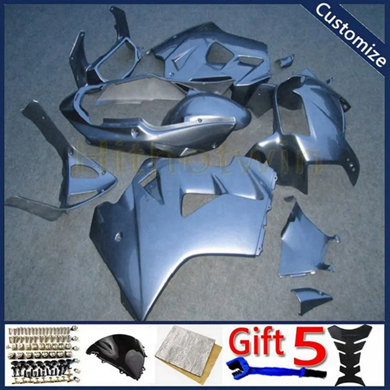 

ABS Комплект пластиковых деталей кузова для VFR800 1998 1999 2000 2001 VFR 800 обтекатель мотоцикла Серебряный