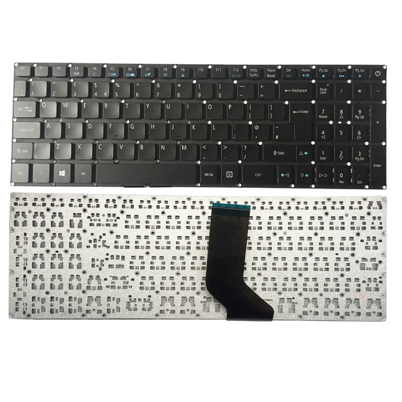 

New for Acer Aspire V17 VX15 VN7-593 VN7-793 VN7-793G VX5-591 VX5-591G VX5-591G-52WN UK laptop Keyboard black no backlight