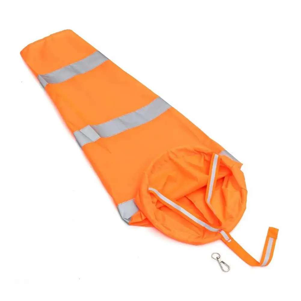 80cm Flag For Airport Windsock Garden Reflective Belts Lawn Outdoor Use Aviation Bag Measurement Wind Direction Rip-stop