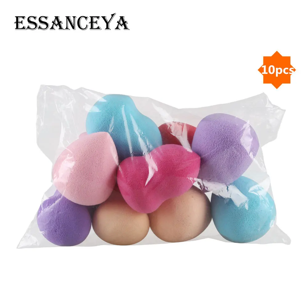 ESSANCEYA 30 шт. губка для макияжа воздушные подушки сухое влажное использование порошок основа крем гладкие косметические губки затяжки косметические наборы