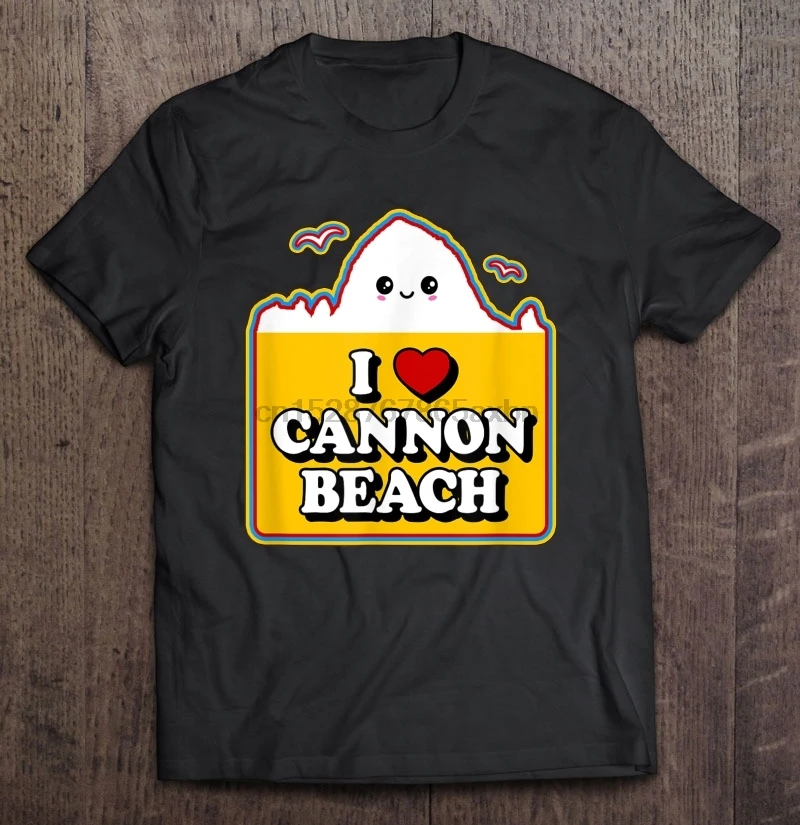Пляжные футболки I Love Cannon | Мужская одежда