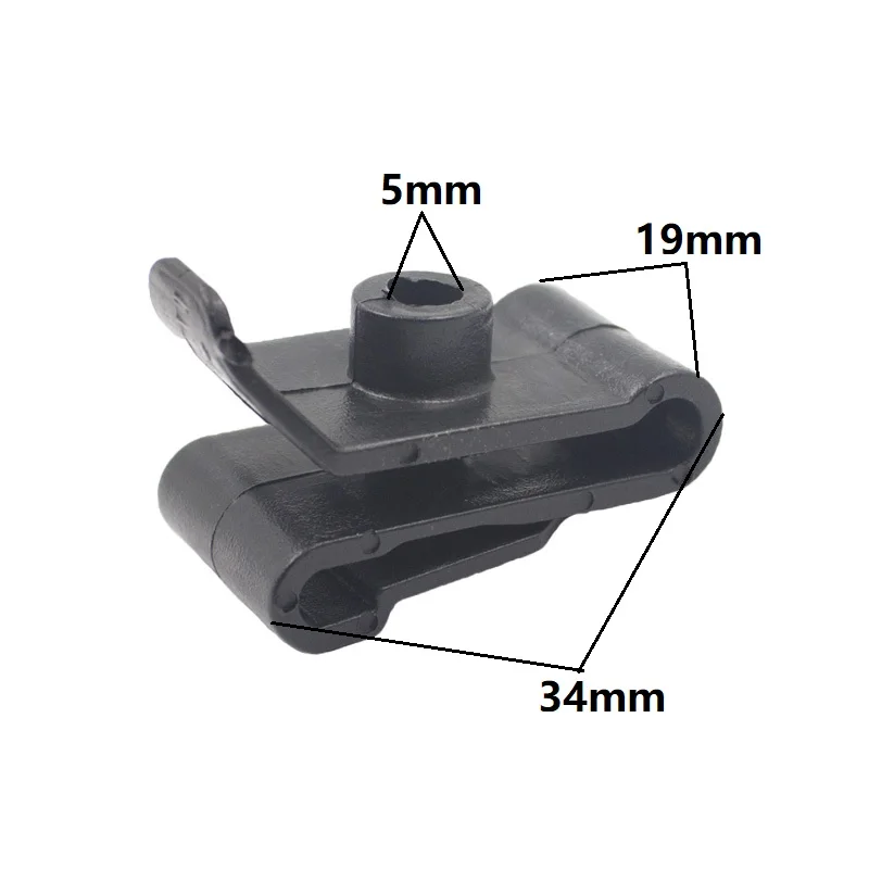 Фиксатор щитка крыла Листьев нейлоновая Арка колеса автомобиля U образные зажимы