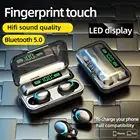 Беспроводные стереонаушники Hi-Fi Bluetooth-compatibl5.0 с микрофоном, 2200 мА ч, водонепроницаемая гарнитура