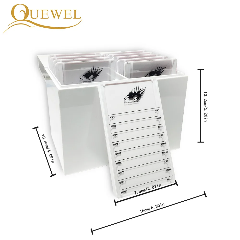 Коробка для хранения ресниц стенд акриловая коробка держатель Прививка