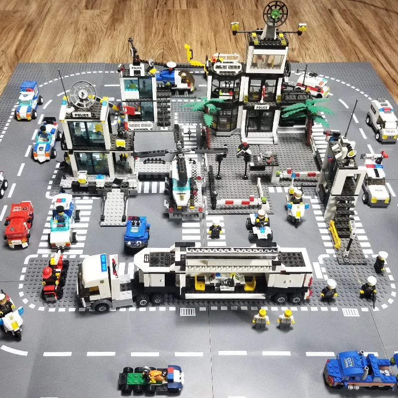 25 5*25 5 см основание для дороги пластиковые строительные блоки кирпичи игрушки