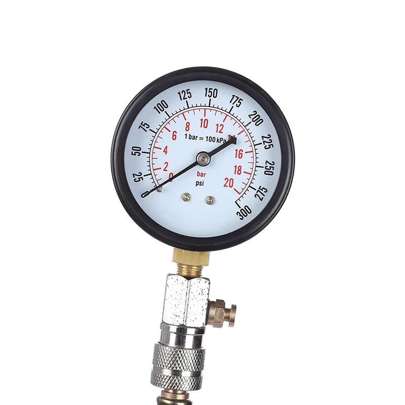 Автомобильный манометр Авто Топливный насос тестер давления Комплект мотоцикл