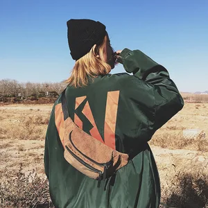 Сумка поясная женская, из ткани, на пояс, 500