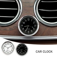 1pc car electronic meter car clock timepiece auto interior ornament automobiles sticker watch interior in car accessories