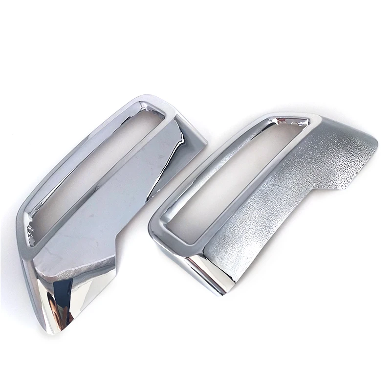

2PCS Car Rear Tail Exhaust Cover ABS Chrome For Peugeot 3008 5008 2017- 2018