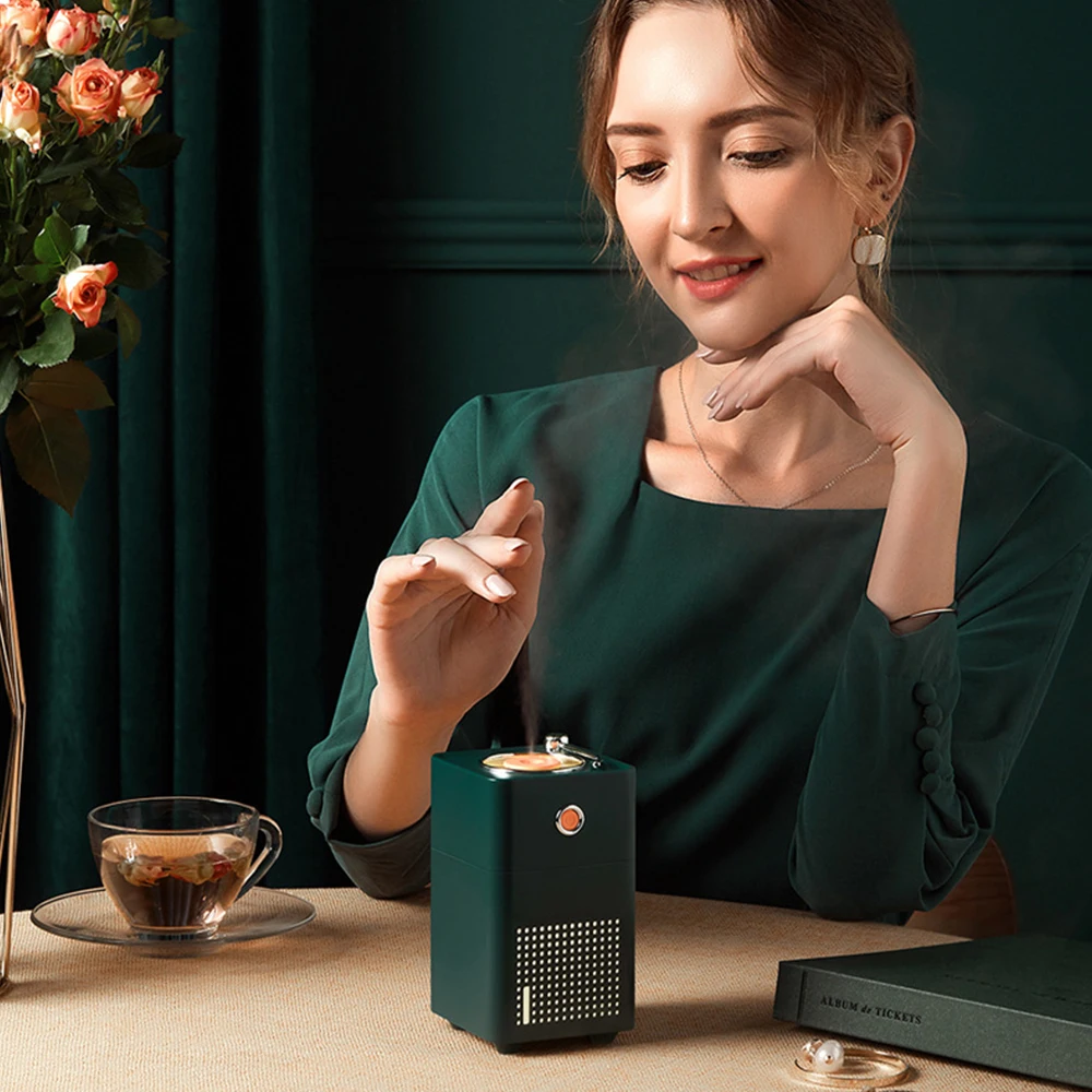 

300ml Wireless Air Humidifier 2000mAh Battery Rechargeable Humidificador Fogger Portable Water Diffuser Air Purifier Mist Maker