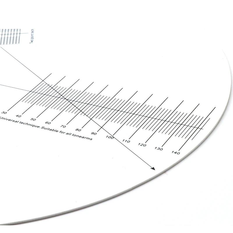 Виниловая Калибровочная линейка Monosaudio LP с расстоянием для настройки|Виниловые