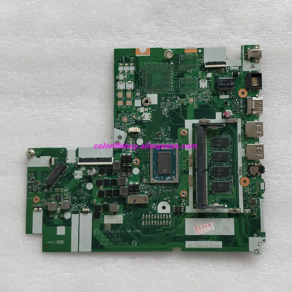 Натуральная 5B20R56763 EG534 EG535 NM B681 w R3 2200 CPU 4G RAM ноутбук материнская плата для Lenovo 330 15ARR