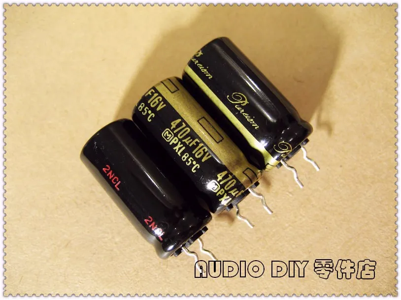 

2PCS/10PCS Pureism (PXL) Series 470uF 16V 16v470uf Audio Electrolytic Capacitor