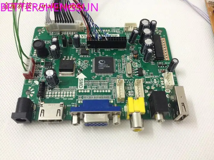 

7-дюймовый-22-дюймовый ЖК-экран модифицированный дисплей высокой четкости монитор рекламный плеер AV HDMI плата драйвера