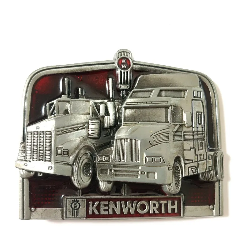 Пряжка для ремня мужчин и женщин 3d модель грузовика серия пожарных ремень