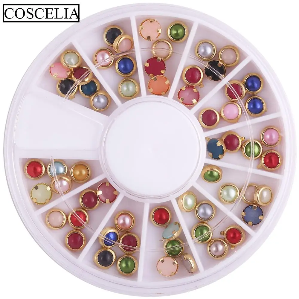 Наклейки для ногтей блестящие стразы с кристаллами 3D украшения дизайна