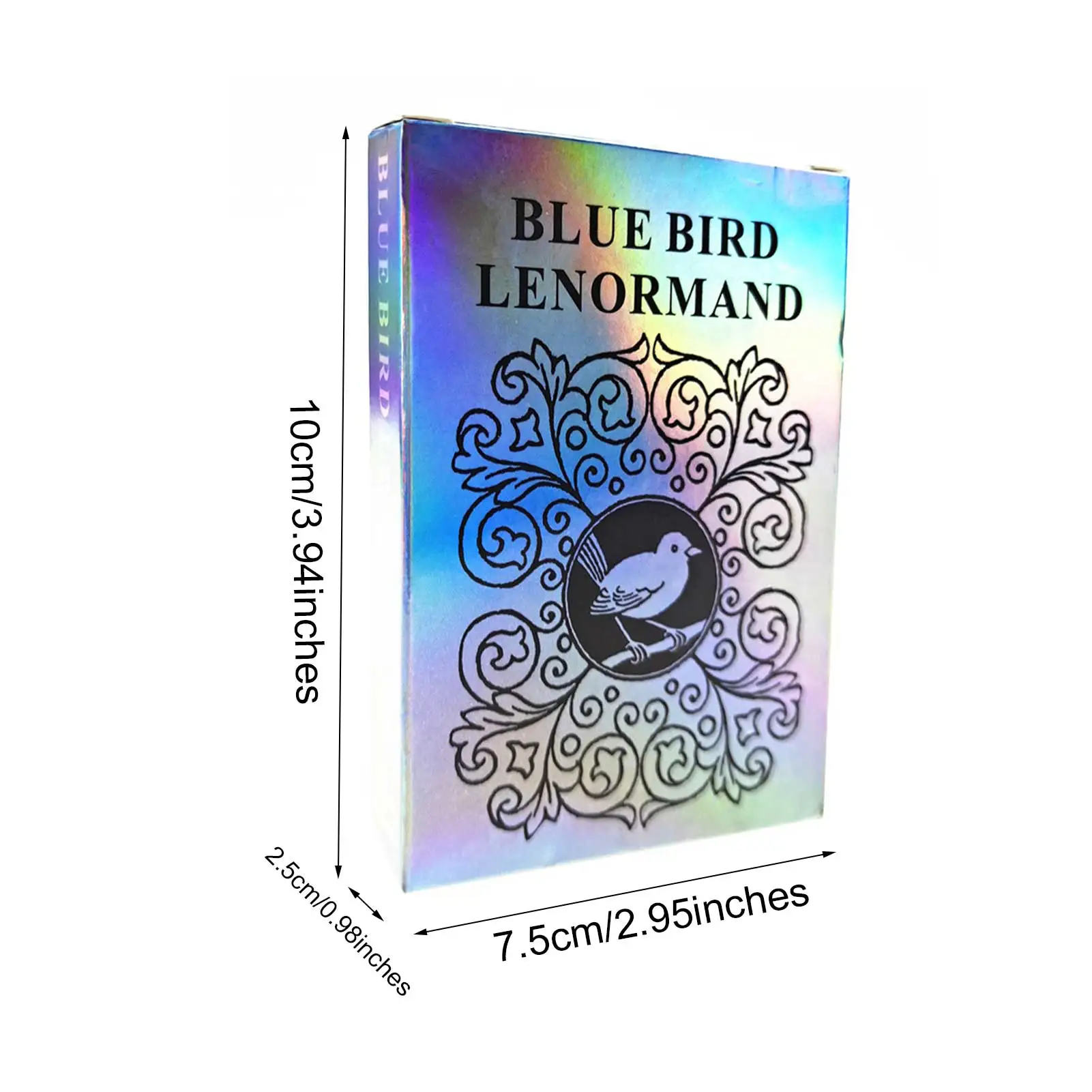 

2021 Blue Bird Lenormand Oracle Tarot Card for Fate Divination English Tarot Deck Card Board Game for Adult Playing