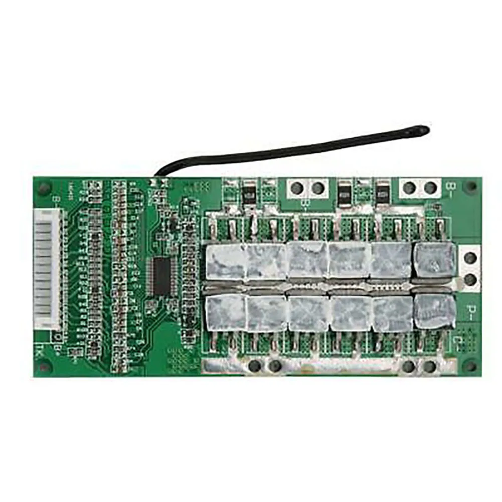 

14S 45A Li-Ion Lithium Cells Protection Battery BMS PCB Board Balanced Li-ion Battery In The Same Port Electronic Component