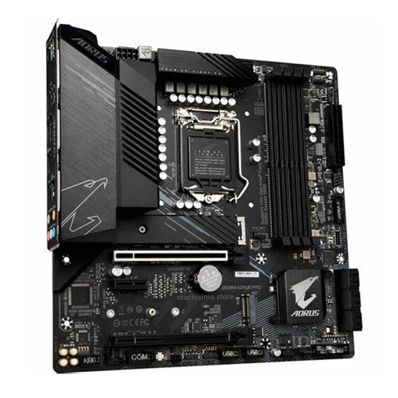 Kaufen Gigabyte PRO B560M AORUS PRO Motherboard LGA 1200 DDR4 128GB Unterstützung 10th/11th-Gen CPU PCI-E 4,0 B560 Placa-Mãe 1200 M-ATX Neue