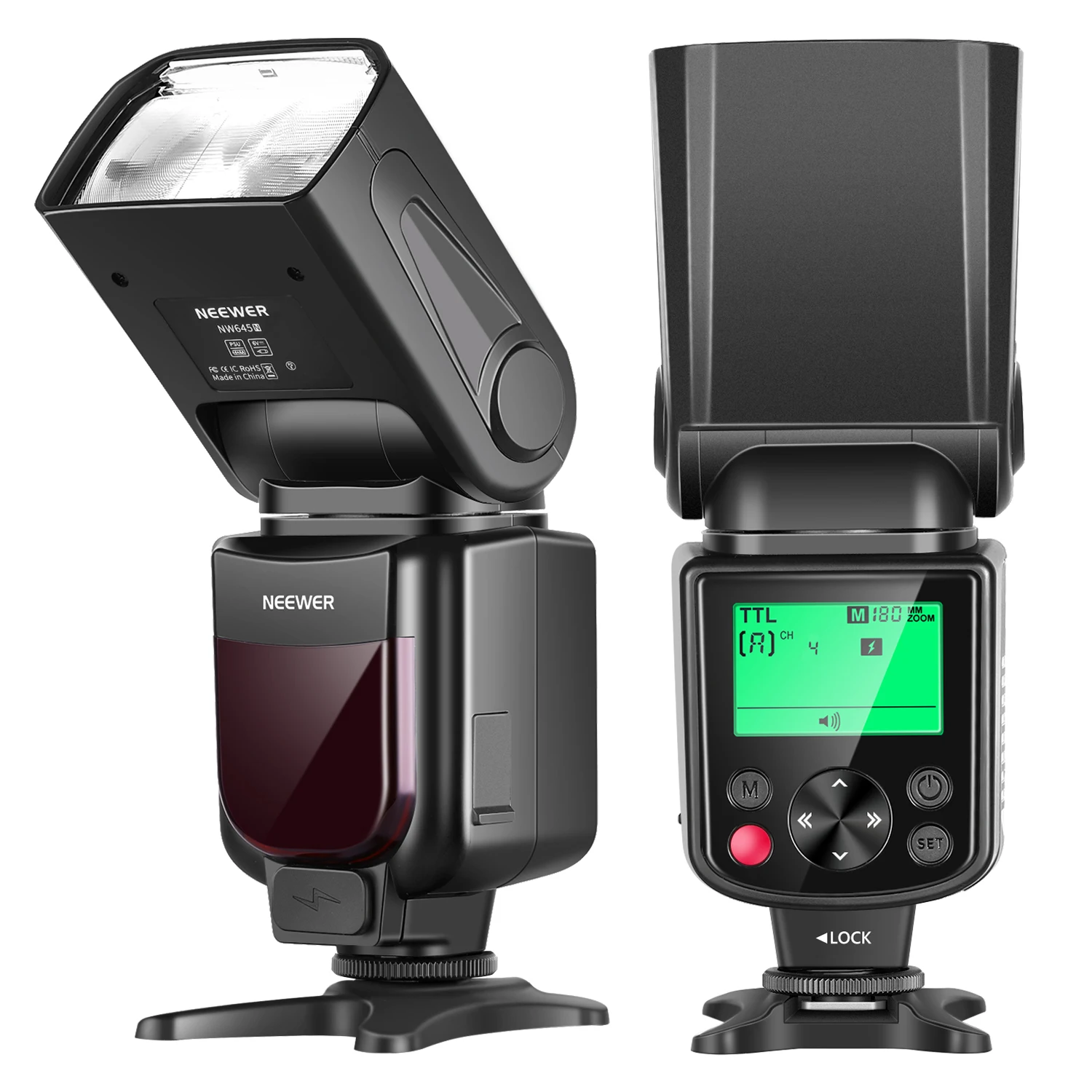 

Neewer NW645 Camera Flash Speedlite, HSS 1/8000s For Nikon DSLRs D800/D750/D700/D610/D600/D7500/D7200/D7100/D7000/D5500/D5300