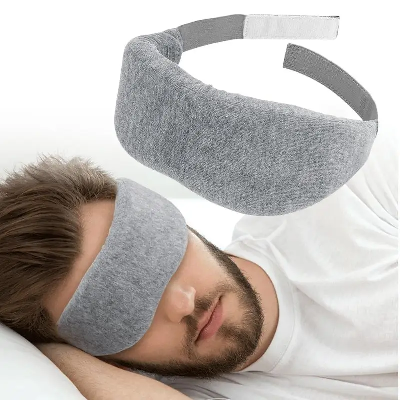 

1Pcs 3D Natural Sleep Mask Soft Portable Blindfold Travel Eyepatch Sleeping Eye Mask Cover Shade Eye Patch Eyeshade Women Men