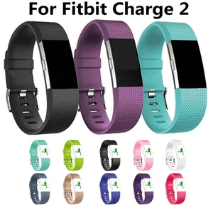 fit bit charge2 square pattern silicone strap for fitbit charge 2 band accessories smartwatch wrist straps bracelet replacement free global shipping