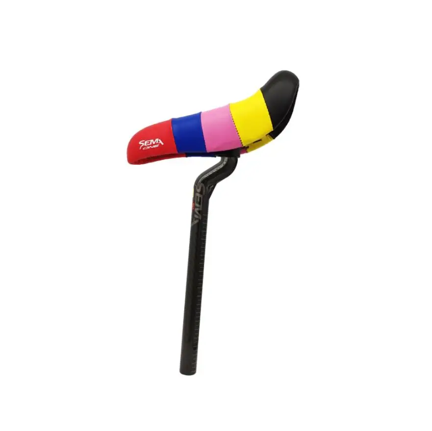 Backward SP colorful Велосипедное цветное седло и карбоновый Подседельный штырь SEMA один 160 г беговел/стридеры/толкатель специальный дизайн больше подходит для детей - Цвет: Backward SP colorful