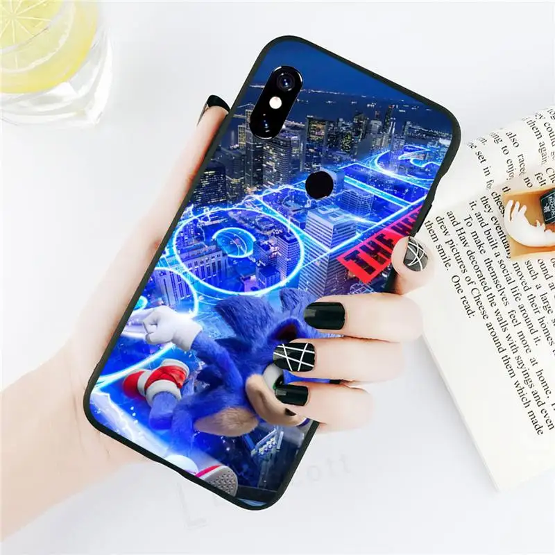 

Sonic The Hedgehog Anime coque Phone Case For Xiaomi Redmi note 7 8 9 t k30 max3 9 s 10 pro lite