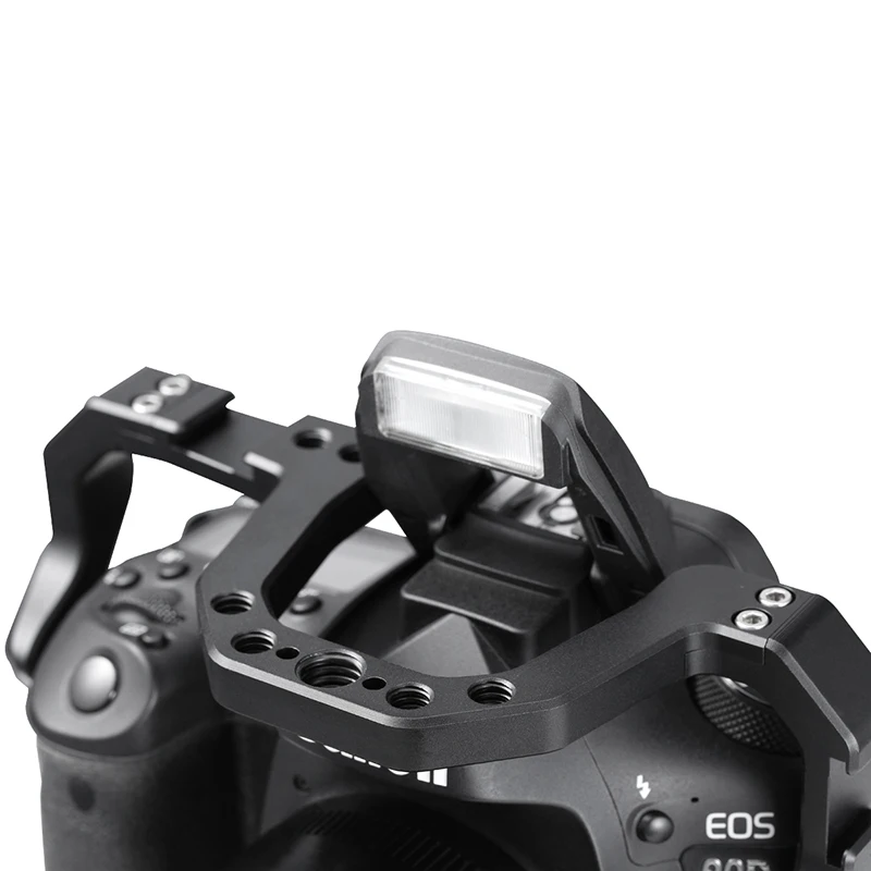 UURig фотокамера мертальная клетка для Canon 90D 80D 70D удлинитель Верхняя ручка 1/4 винт