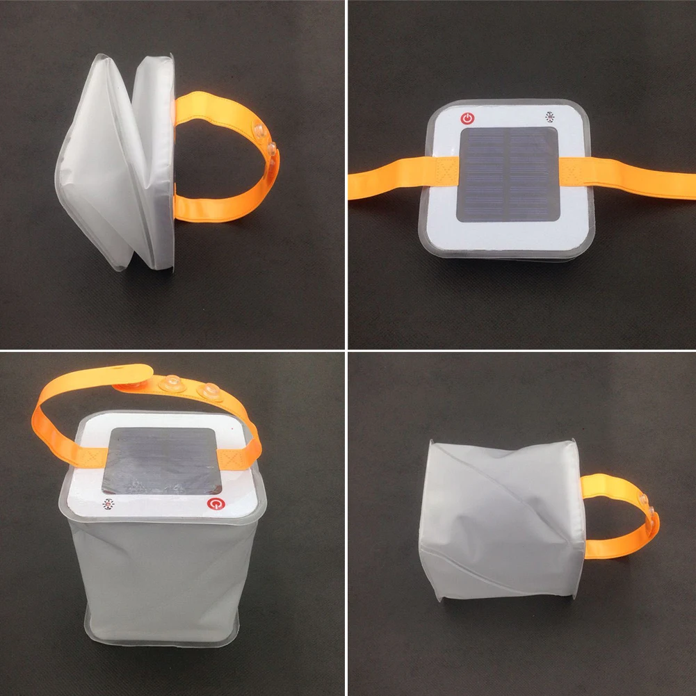 

Newest USB Camping Light Solar Inflatable Foldable Airbag Light with Mobile Phone Charging Function Camping Emergency Travel